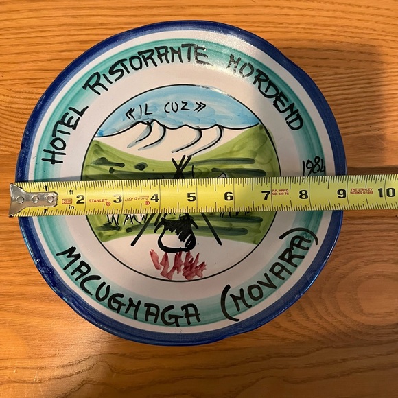 Del Buon Ricordo Italian ceramic plate - Picture 7 of 11